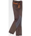 Pantalón elástico combinado con tejido Ripstop S9855. Workteam2