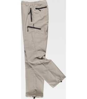 Pantalón de poliamida fresca y Slim Fit S9860. Workteam1