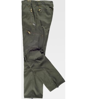Pantalón elástico con refuerzos S9885. Workteam1