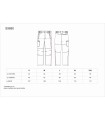 Pantalón elástico con refuerzos S9880. Workteam4
