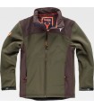 Chaqueta Workshell combinada S8600. Workteam1