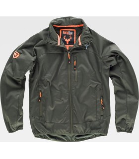 Chaqueta Workshell de verano combinada S8640. Workteam1