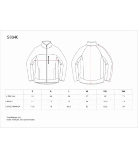 Chaqueta Workshell de verano combinada S8640. Workteam3