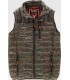 Chaleco Sport acolchada con tejido de camuflaje S8540. Workteam1