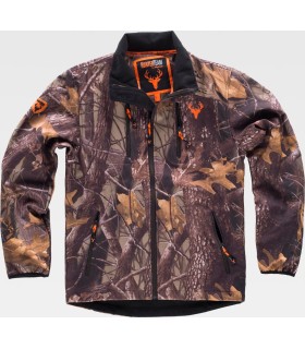 Chaqueta Workshell estampada S8660. Workteam3