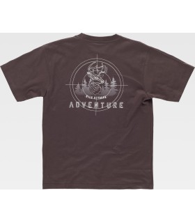 Camiseta estampada de 100% Algodón S6620. Workteam6