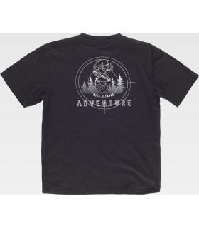 Camiseta estampada de 100% Algodón S6620. Workteam8