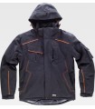 Parka acolchada impermeable con capucha desmontable S1150. Workteam1