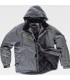 Parka acolchada impermeable con capucha desmontable S1150. Workteam3
