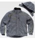 Parka acolchada impermeable con capucha desmontable S1150. Workteam4