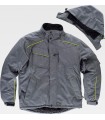 Parka acolchada impermeable con capucha desmontable S1150. Workteam4