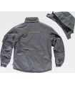 Parka acolchada impermeable con capucha desmontable S1150. Workteam5