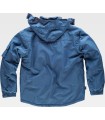 Parka acolchada impermeable con capucha desmontable S1150. Workteam7
