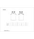 Camiseta de tirantes para mujer de deporte S7520. Workteam7