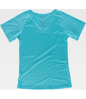 Camiseta de manga corta para mujer de deporte S7525. Workteam4