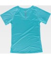 Camiseta de manga corta para mujer de deporte S7525. Workteam4