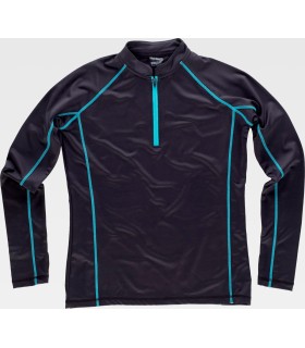 Sudadera de mujer de deporte cuello mao S7555. Workteam1