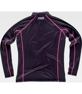 Sudadera de mujer de deporte cuello mao S7555. Workteam4