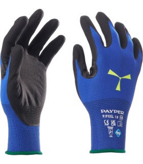 Guantes Nailon/elastano P/FEEL 18  Pack 12 unidades. Payper