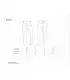 Pantalón leggin de mujer S7501. Workteam5