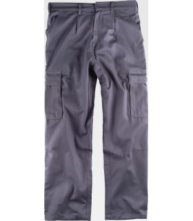 Pantalón de algodón ligero multibolsillos B1456. Workteam3
