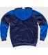 Sudadera Sport combinada con cremallera entera S5530. Workteam2