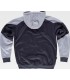 Sudadera Sport combinada con cremallera entera S5530. Workteam4