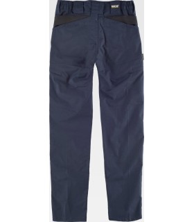 Pantalón elásticos Ripstop con refuerzo en rodilla y culera B4033. Workteam2