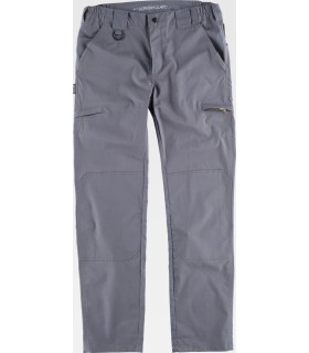 Pantalón elásticos Ripstop con refuerzo en rodilla y culera B4033. Workteam7