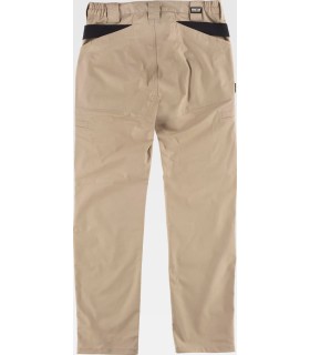 Pantalón elásticos Ripstop con refuerzo en rodilla y culera B4033. Workteam10