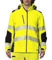 Cazadora impermeable de alta visibilidad reflectante 04595 Flexia HiVi. ISSALINE