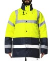 Parka impermeable alta visibilidad 04641 Tessino HiVi. ISSALINE