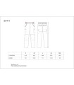 Pantalón combinado con refuerzos B1411. Workteam9