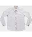 Camisa de mujer de cuadros B8890. Workteam3