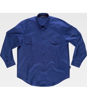 Camisa de algodón con bolsillos B8200. Workteam1