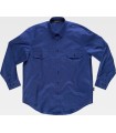 Camisa de algodón con bolsillos B8200. Workteam1