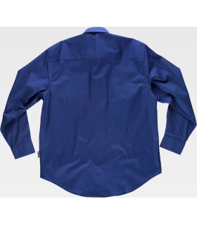 Camisa de algodón con bolsillos B8200. Workteam2
