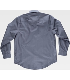 Camisa de algodón con bolsillos B8200. Workteam4