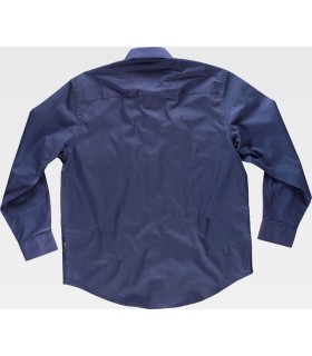 Camisa de algodón con bolsillos B8200. Workteam6