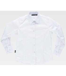 Blusa de mujer entallada B8090. Workteam11