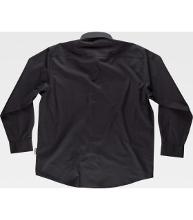 Camisa clásica con cierre de botones al tono B8000. Workteam6