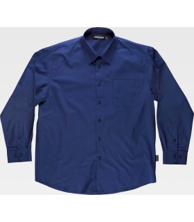 Camisa clásica con cierre de botones al tono B8000. Workteam9