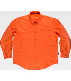 Camisa clásica con cierre de botones al tono B8000. Workteam19