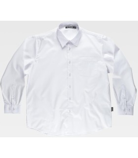 Camisa clásica con cierre de botones al tono B8000. Workteam21