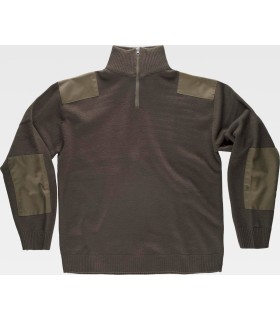 Jersey de cuello alto en punto grueso S5501. Workteam1