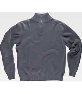 Jersey de cuello alto en punto grueso S5501. Workteam3
