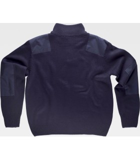 Jersey de cuello alto en punto grueso S5501. Workteam6