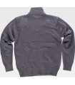 Jersey de algodón de cuello alto reforzado S5502. Workteam2