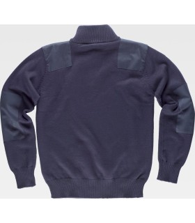 Jersey de algodón de cuello alto reforzado S5502. Workteam4