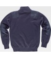 Jersey de algodón de cuello alto reforzado S5502. Workteam4